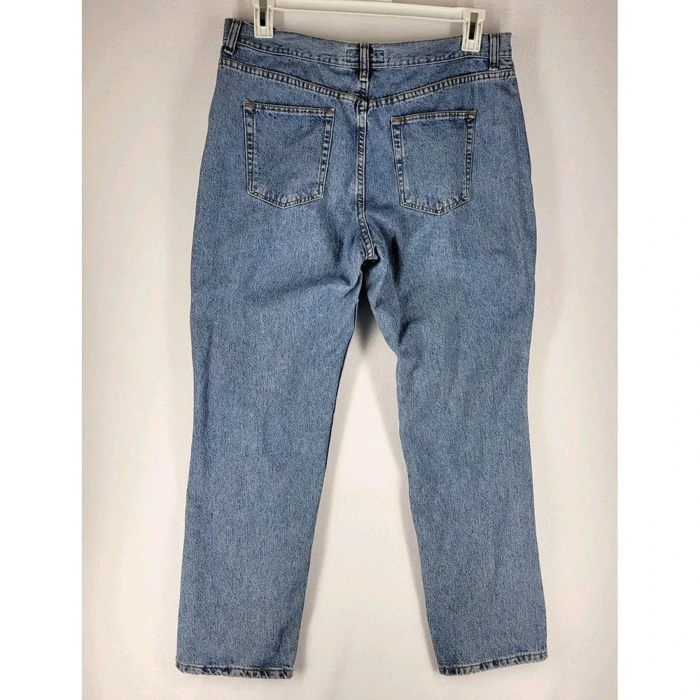 Vintage 90s Faded Glory Womens Jeans‎ 16P Classic Fit Straight Leg